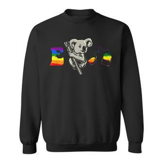 Koala Equality Lgbt Cute Australian Bear Lesbian Gay Pride Sweatshirt | Mazezy
