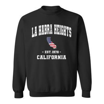 La Habra Heights California Ca Vintage State Athletic Sports Sweatshirt | Mazezy