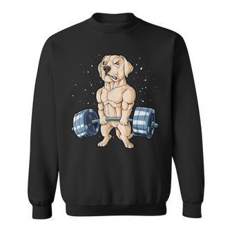 Labrador Weightlifting - Mens Standard Sweatshirt - Monsterry DE
