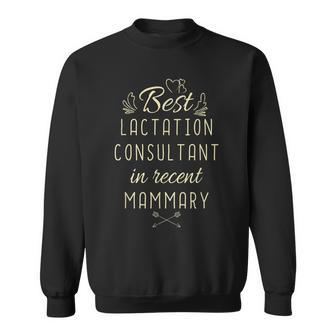 Lactation Consultant Best Lactation Consultant Sweatshirt | Mazezy