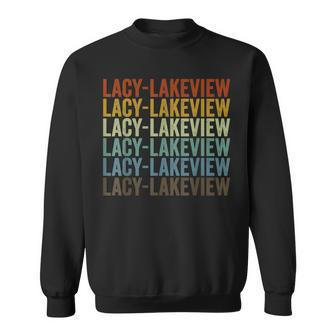 Lacy-Lakeview City Retro Sweatshirt | Mazezy