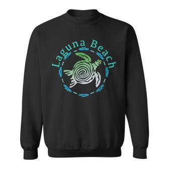 Laguna Beach Vintage Tribal Turtle Sweatshirt | Mazezy