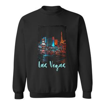 Las Vegas City Visiting Las Vegas Love Las Vegas Sweatshirt - Monsterry