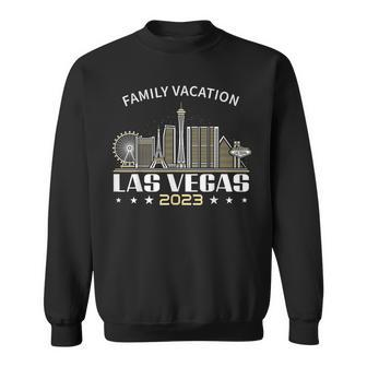 Las Vegas Family Vacation 2023 Matching Family Group Trip Sweatshirt - Seseable