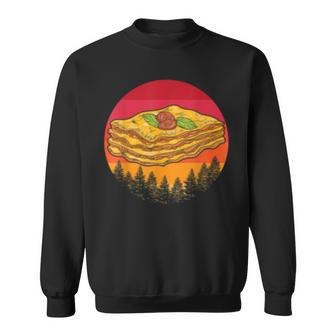 Lasagna Italian Food Cheese Restaurants And Festival Gift Sweatshirt | Mazezy