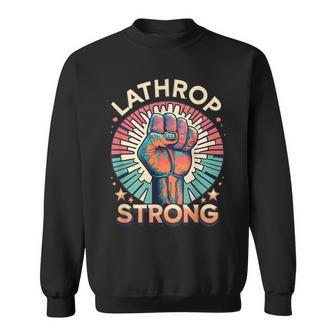 Lathrop Strong Fist Of Power Sweatshirt | Mazezy