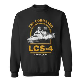 Lcs-4 Uss Coronado Sweatshirt - Monsterry UK