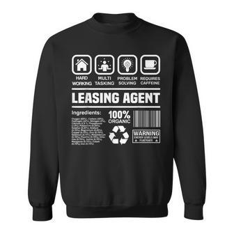 Leasing Agent Leasing Agent Sweatshirt | Mazezy DE
