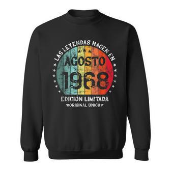 Legends Are Born In August 1968 Retro Limited Edition Sweatshirt | Mazezy