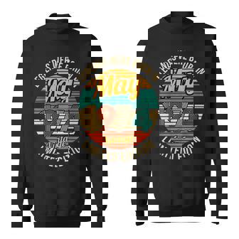 Legends Were Born In May 1974 Vintage 47Th Birthday 47 Years Sweatshirt | Mazezy