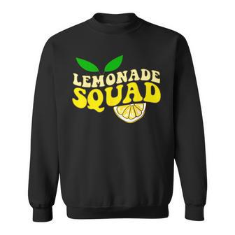 Lemonade Squad For Stand Boss Lemon Juice Summer Sweatshirt - Seseable