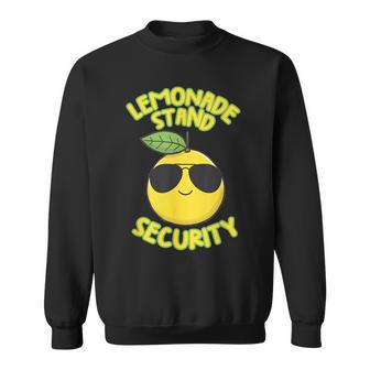 Lemonade Stand Security Cute Lemon Summer Sunglasses Citrus Summer Funny Gifts Sweatshirt | Mazezy DE
