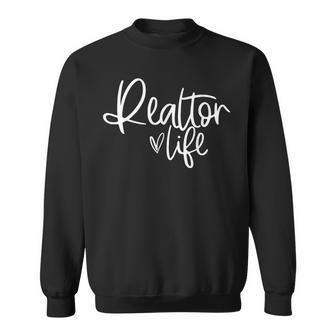 Leopard Love Real Estate Life Realtor Life House Investment Sweatshirt - Monsterry UK