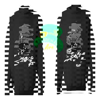 Leprechauns Are Scary Sweatshirt | Mazezy