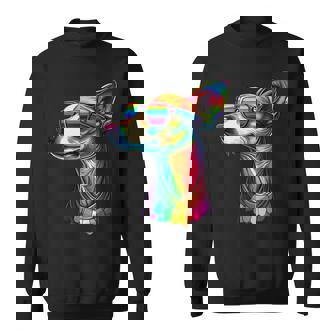 Lesbian Lgbt Gay Pride Italian Greyhound Dog Sweatshirt | Mazezy