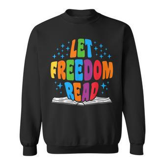 Let Freedom Read Banned Books Lover Sweatshirt - Monsterry