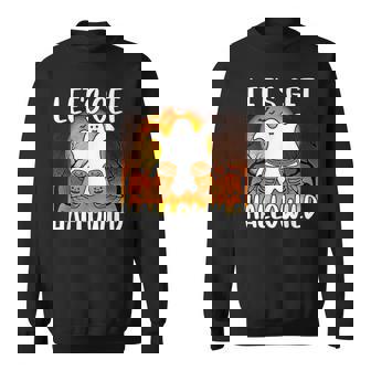 Lets Get Hallowild Scary Boos Pumpkin Spice Lover Halloween Sweatshirt | Mazezy