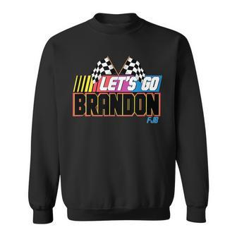 Lets Go Brandon Funny Meme Chant Gift Meme Funny Gifts Sweatshirt | Mazezy