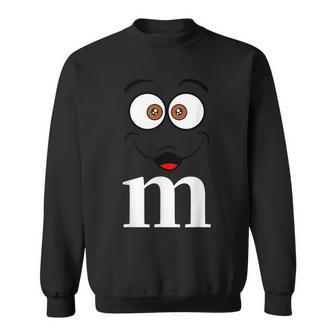 Letter M Matching Carnival Halloween Costume Sweatshirt - Monsterry