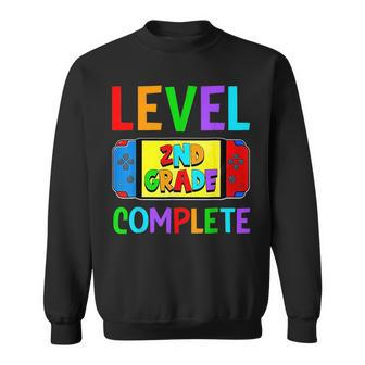 Level Complete 2Nd Grade Video Game Boys Last Day Of School Sweatshirt | Mazezy AU