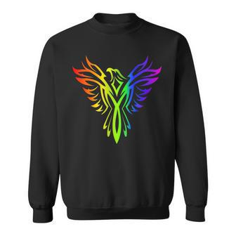 Lgbt Gay Lesbian Pride Phoenix Sweatshirt | Mazezy