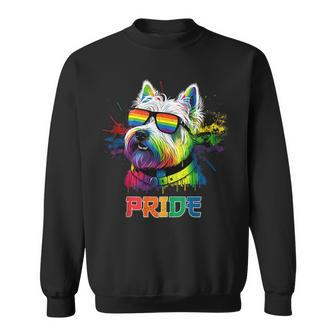 Lgbt Lesbian Gay Pride Westie Dog  Sweatshirt