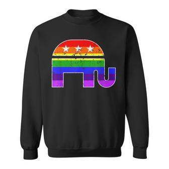 Lgbtq Gay Pride Conservative Republican Capitalist Politics Sweatshirt | Mazezy