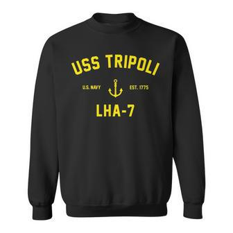 Lha7 Uss Tripoli Sweatshirt - Thegiftio UK