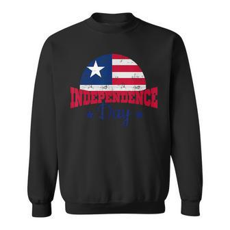 Liberia Independence Day 2023 Liberian Flag Sweatshirt - Monsterry