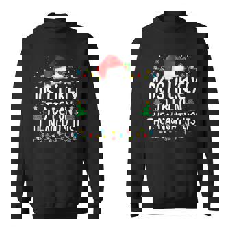 Most Likely To Be On The Naughty List Christmas Matching Sweatshirt | Seseable CA
