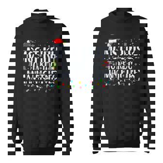 Most Likely To Take Too Many Pictures Christmas Sweatshirt | Mazezy