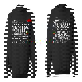 Most Likely To Watch All Christmas Movie Christmas Family Sweatshirt - Thegiftio UK