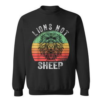 Lions Not Sheep Apparel Sweatshirt | Mazezy