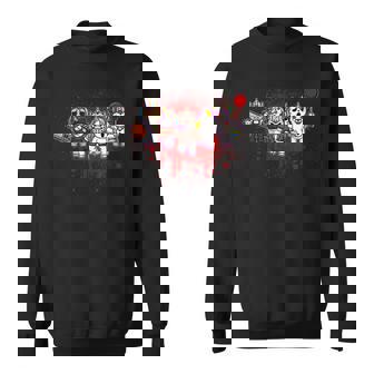 My Little Horror Crew Halloween Unicorn Halloween Sweatshirt | Mazezy