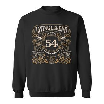 Living Legend 1969 54Th Birthday Sweatshirt - Monsterry UK