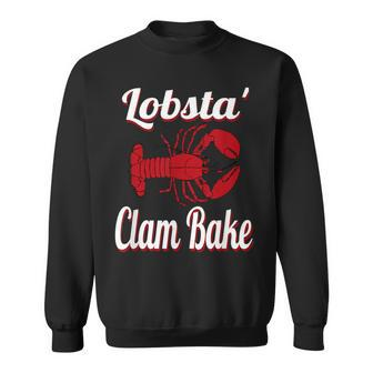 Lobsta' Clam Bake Lobster Sweatshirt | Mazezy
