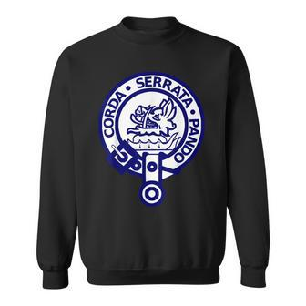 Lockhart Family Clan Name Crest Shield Sweatshirt | Mazezy