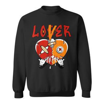 Loser Lover Drip Heart 5 Dunk On Mars Matching Sweatshirt | Mazezy