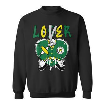 Loser Lover Drip Heart Low Reverse Brazil Matching Sweatshirt | Mazezy