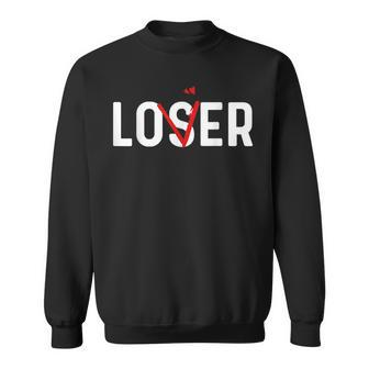 Loser Lover Lost Lover Lover Friend Loser Loser Sweatshirt | Mazezy AU