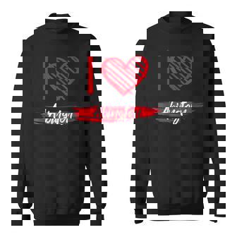 I Love Abington I Heart Abington Sweatshirt | Mazezy