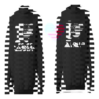 I Love Akaska I Heart Akaska Sweatshirt | Mazezy