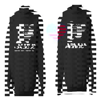 I Love Anahuac I Heart Anahuac Sweatshirt | Mazezy