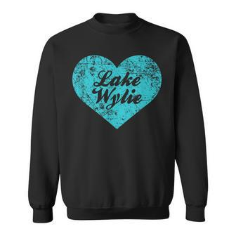 I Love Lake Wylie North Carolina Camping Sweatshirt | Mazezy UK