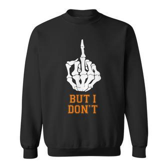 I Love Matching Halloween But I Don't Couples Sweatshirt - Monsterry CA