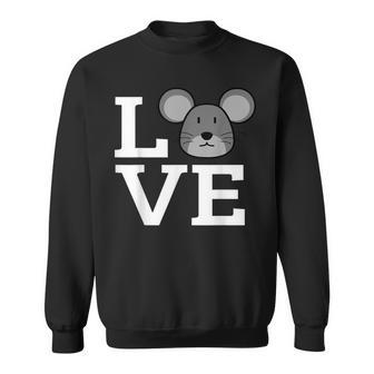 Love Rats | Mouse Lover | Cool Rat Sweatshirt | Mazezy