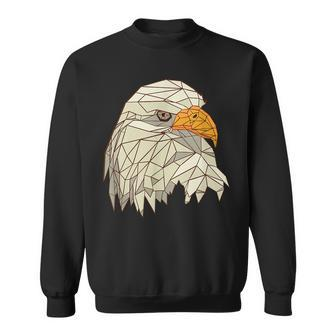 Low Poly Eagle - Freedom Pride Honor Sweatshirt | Mazezy UK