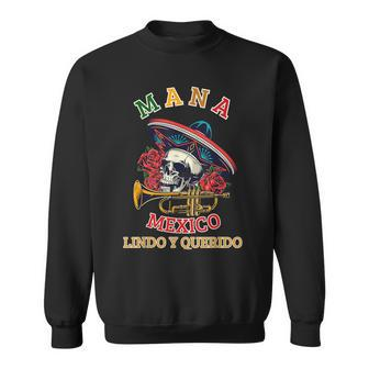 Mana Mexico 2023 Skull México Sweatshirt | Mazezy