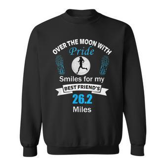 Marathon Support Best Friend 262 Miles Race Runner Sweatshirt | Mazezy UK