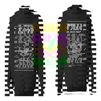 Mardi Gras Squad Mardi Gras Sweatshirt | Mazezy